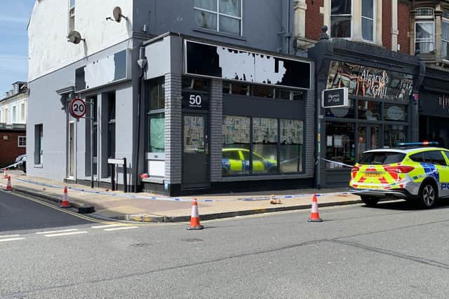 Police were called at 6.43am on June 23, 2023 to a report that a woman had been assaulted by a man in Osborne Road, Southsea.
Officers attended the scene and found a woman in her 20s with serious injuries. She has been taken to hospital for treatment.
After a short pursuit, a 29-year-old man from Southsea was arrested in Villiers Road on suspicion of attempting to cause grievous bodily harm and attempted murder.
This is being treated as an isolated incident with no further risk to the community.
Picture: Sarah Standing