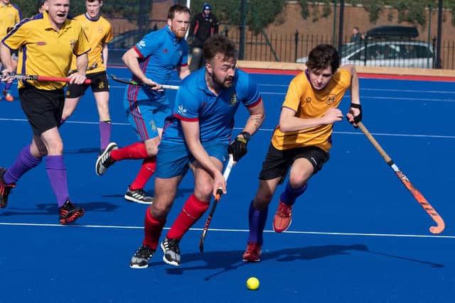 Tom Miller in action for US Portsmouth against Winchester last season. Picture: Duncan Shepherd