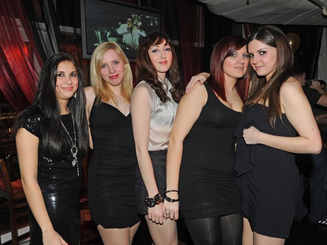 Revellers having a good time at Tiger Tiger in Gunwharf Quays back in the day.