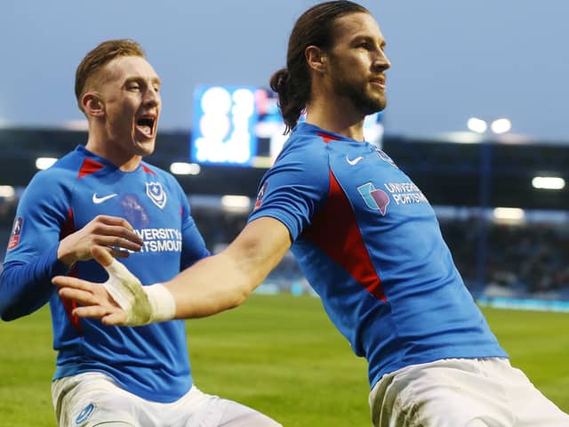Ronan Curtis and Christian Burgess were left out of the PFA League One Team of the Year for the 2019-20 season. Picture: Joe Pepler