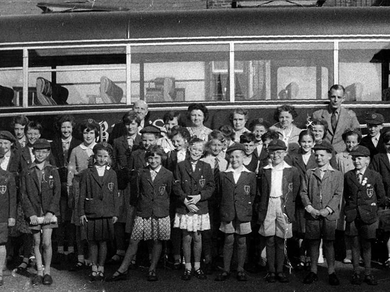 A St Judes School trip to Marmion Road late 1940's.