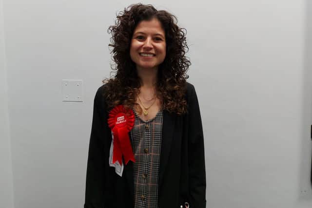 Winning candidate for Central Southsea, Labour's Charlotte Gerada
Picture: Fiona Callingham