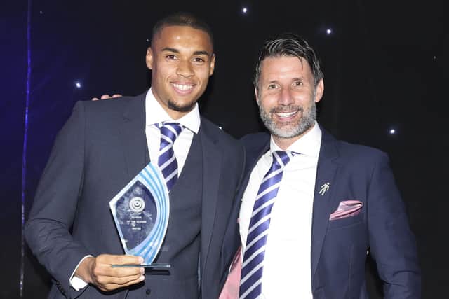 Gavin Bazunu enjoyed an impressive 2021-22 season with Pompey under Danny Cowley.