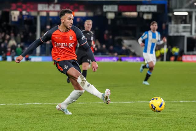 Jacob Brown has signed for Pompey on loan from Luton. Picture: David Horn/PRiME Media Images