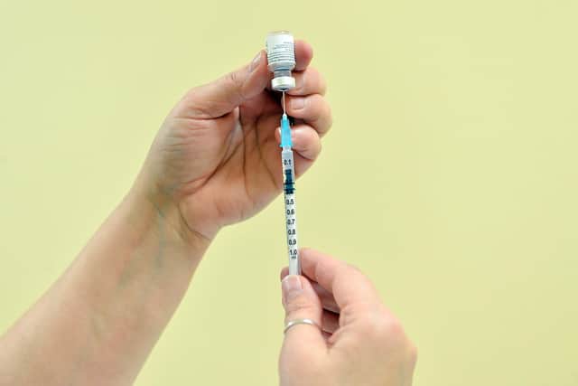 A Covid vaccine booster trial is being rolled out in the UK. Picture: Sheffield Newspapers