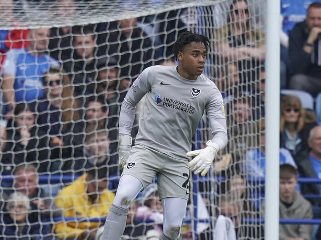 Recruited on a free transfer from Spurs last summer, with a sole league appearance coming as a substitute for Maidenhead, so wouldn't have anticipated four Football League starts for Pompey. There have been mistakes for goals, notably at Burton and the final match against Wycombe, but plenty to be encouraged about during a maiden season of first-team involvement. The 22-year-old has enjoyed some fine Papa Johns Trophy experiences, particularly in penalty shoot-outs. Picture: Jason Brown/ProSportsImages