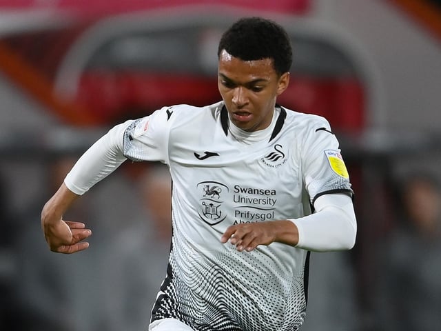 Pompey's interest in Whittaker resembles that already outlined for Joseph. They're keen, Swansea are open to offers, but would want their money back after signing the versatile forward from Derby in 2021 for around £700,000. A loan looks the most likely route.   Picture: Mike Hewitt/Getty Images