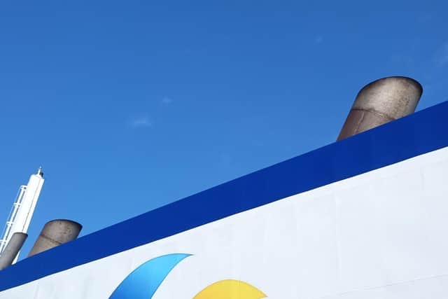 Salamanca will be fuelled by Liquefied Natural Gas, reducing carbon dioxide emissions by 25 per cent. CEO Christophe Mathieu said it is Brittany Ferries greenest ever ship.