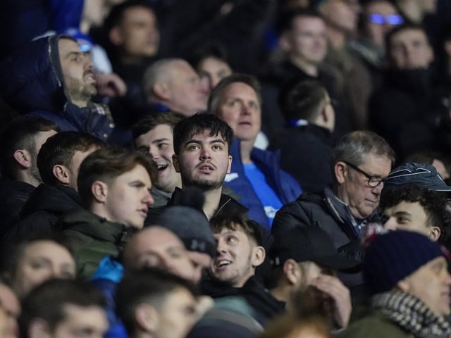 Pompey 1,485 travelling fans were in full voice in their third away game on the spin at Oxford last night.