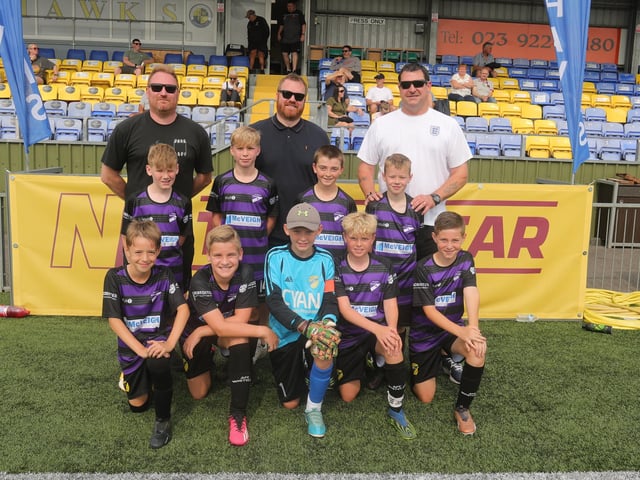 AFC Whiteley Youth U11s at the Havant and Waterlooville Summer Tournament. Picture: Dave Haines
