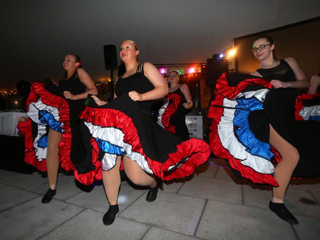 Energize dancers. 
Picture: Chris Moorhouse (jpns 200323-29)