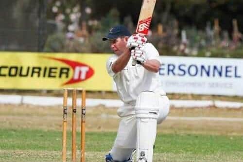 Roger Moult scored over 900 runs for Burridge in the 1990 Hampshire League season