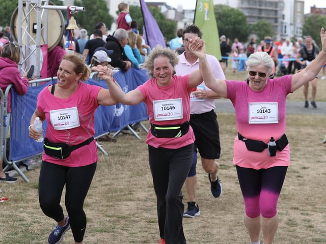 Cancer Research UK Race for Life on Southsea Common.Picture Stuart Martin (220421-7042)