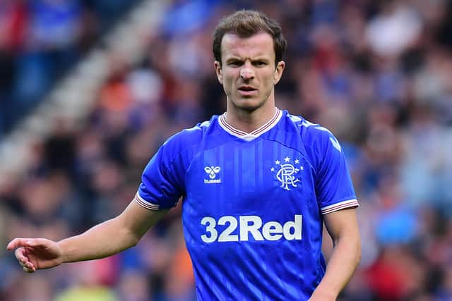 Andy Halliday has been released by Rangers. Picture: Mark Runnacles/Getty Images