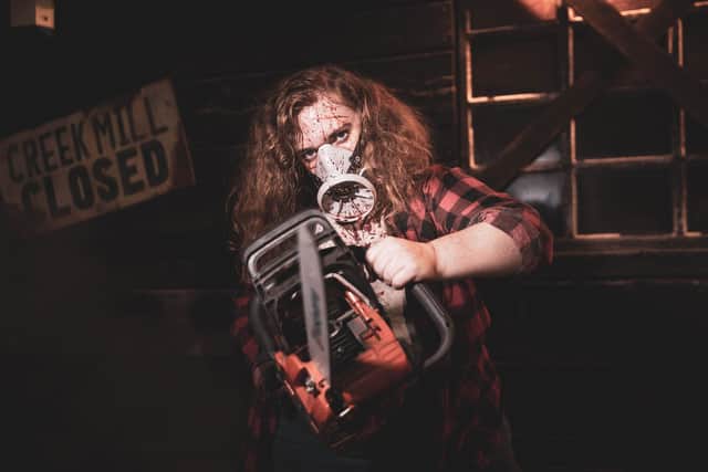 Creek Freak scare experience at Thorpe Park. Picture: Ron Campbell - Ron.Photos.