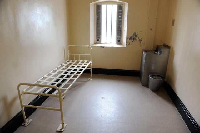 Inside one of the old prison cells. Picture: Allan Hutchings (123520-227)