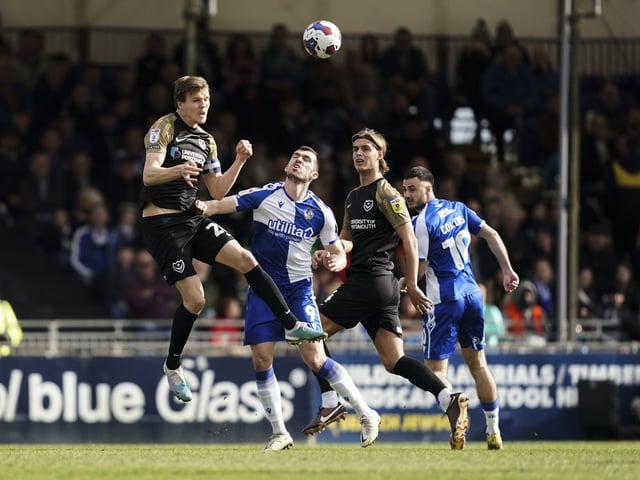 Match action from today's game.