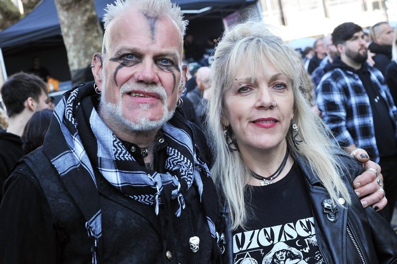Members of the audience at Takedown Festival. Picture by Paul Windsor