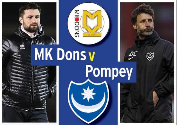 Pompey head to MK Dons today in League One