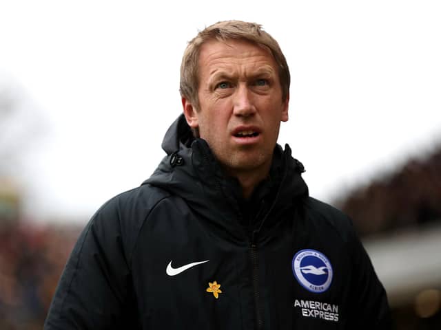 Brighton & Hove Albion manager Graham Potter