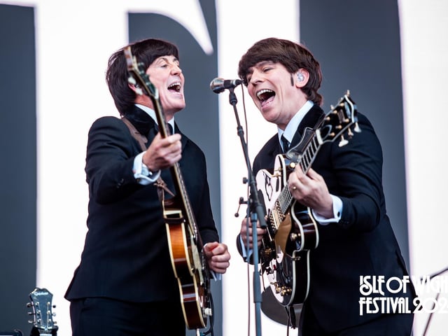 Prodigy and The Streets shone on the Main Stage, while Johnny Marr and The Pretenders rocked the Big Top. The Isle of Wight Festival Day 2 saw festival goers revelling in the sun.Photo: Callum Baker