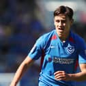 Josh Flint scored on his Pompey debut in September 2019 against Norwich Under-21s in the Leasing.com Trophy - yet was released several months later. Picture: Joe Pepler