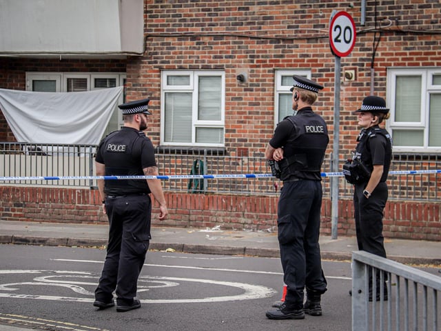 Area of Kingston Park, following a knife incident. Picture on Wednesday 25th June 2025. View of Clarkes Road. Picture: Habibur Rahman