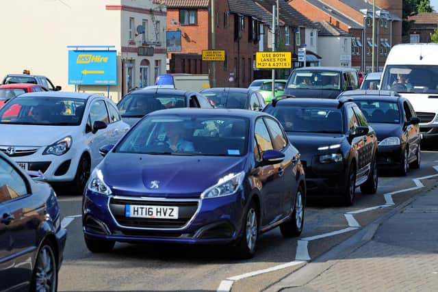 Drivers can expect delays on the A32 this morning. Picture: Malcolm Wells 