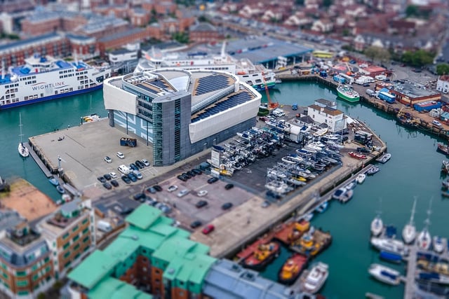While not necessarily an 'ugly' building, some readers have called the Ineos Team UK headquarters an eyesore as it's not in keeping with the rest of Old Portsmouth.
