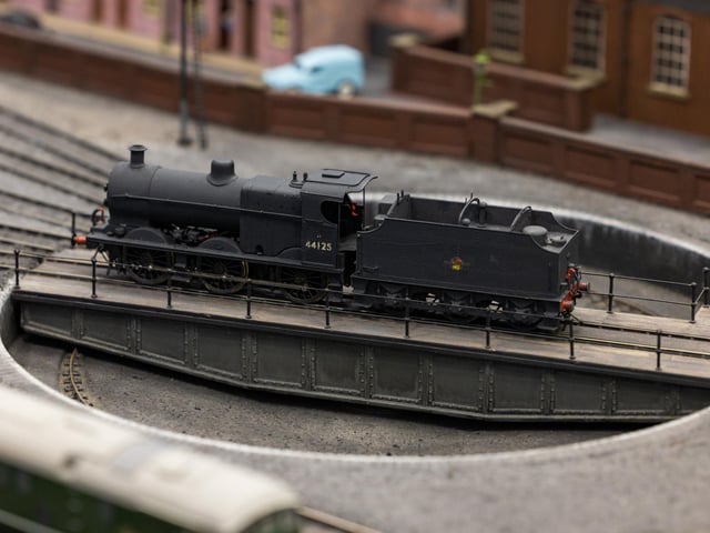 Incredible detail on display the at the model railway exhibition. Picture: Mike Cooter (181123)