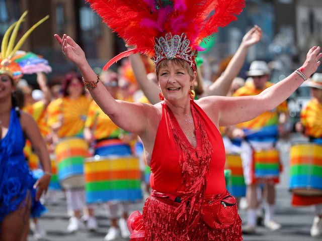 Ports Fest mardi gras parade, Albert Road, Southsea
Picture: Chris Moorhouse (290624-275)
