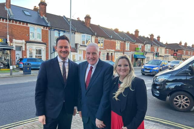 Stephen Morgan MP, Lord Coaker and Amanda Martin MP