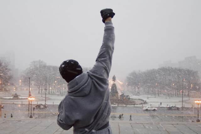 Sylvester Stallone in the film Rocky Balboa from which Alun took inspiration.  
PA Photo/Twentieth Century Fox.