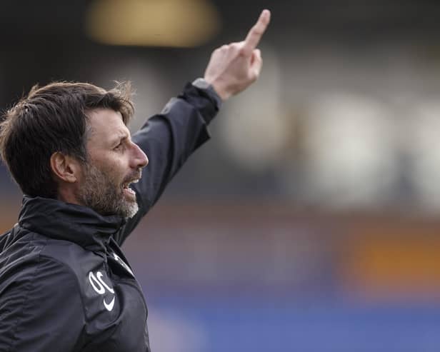 Pompey head coach Danny Cowley. (Photo by Daniel Chesterton/phcimages.com)