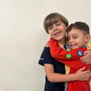 Artem and Yehor, both six, came to England in 2022 after their families fled Ukraine