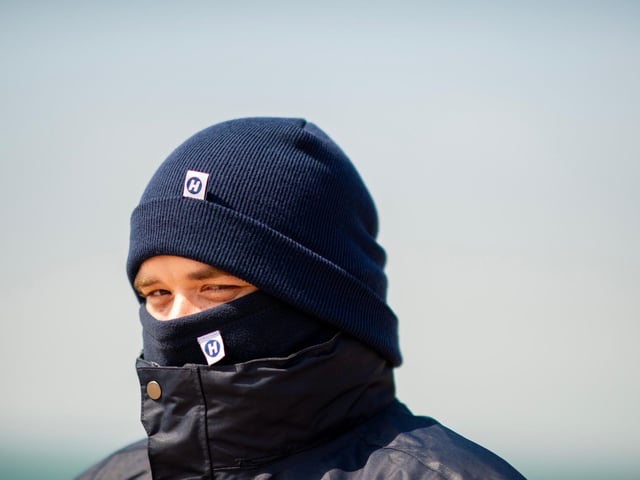 Hovertravel's new uniform also includes wet weather gear