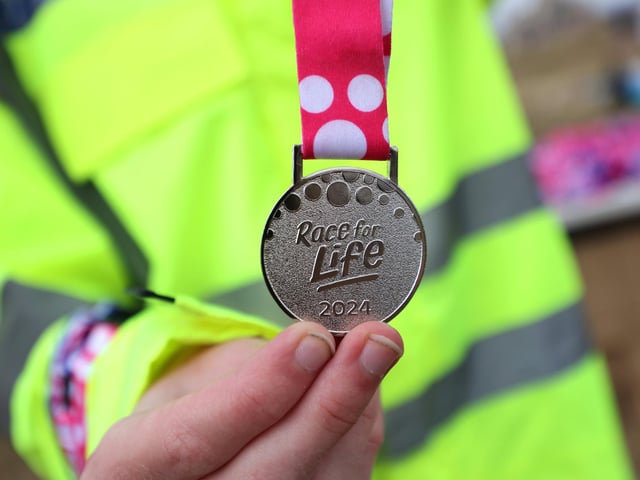 Race For Life event in Southsea, Hampshire. Pictured is action from the event.Sunday 30th June 2024.Picture: Sam Stephenson.