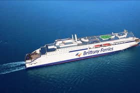 The new Salamanca ferry. Picture: Brittany Ferries