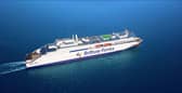 The new Salamanca ferry. Picture: Brittany Ferries