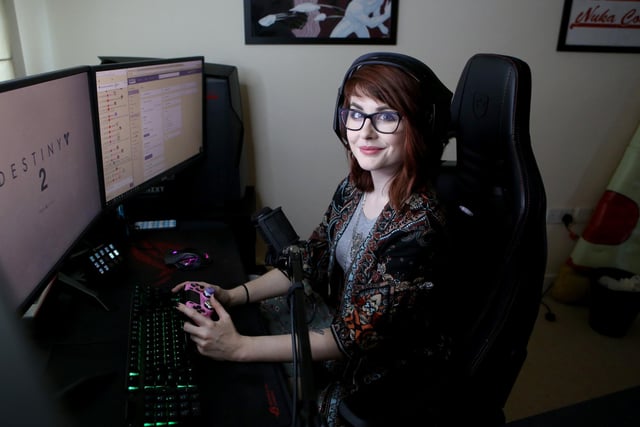 Popular Twitch streamer and YouTuber Leahviathan may live in London, but she hails from Gosport. She has 164,000 followers on the game-streaming platform.