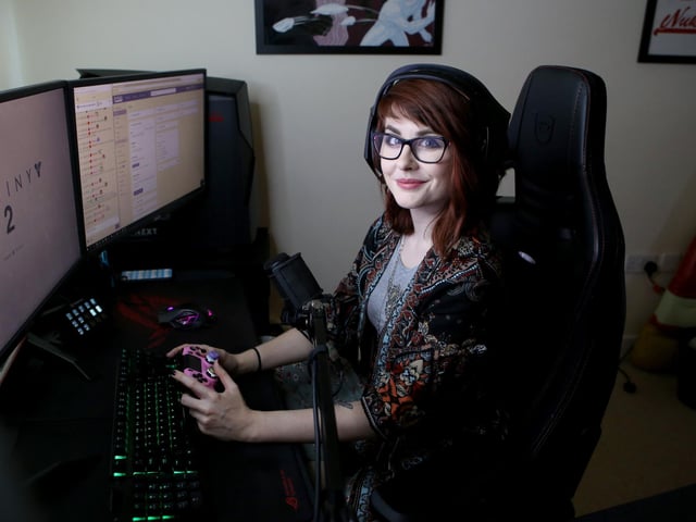 Popular Twitch streamer and YouTuber Leahviathan may live in London, but she hails from Gosport. She has 164,000 followers on the game-streaming platform.