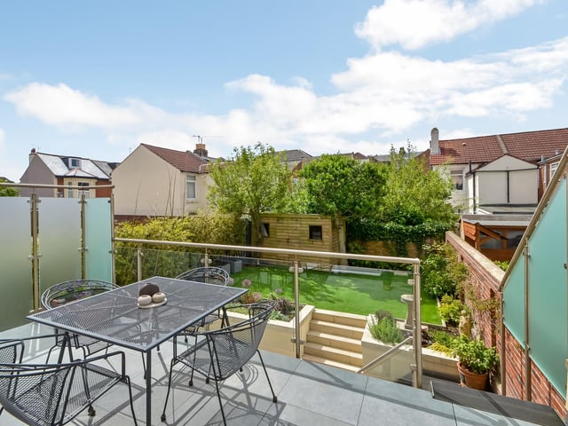 The roof terrace at Jasmine Villa