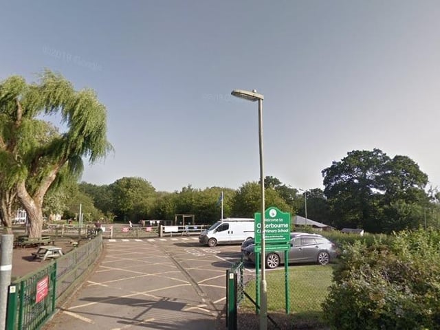 Otterbourne CoE Primary School is over capacity by 15.7%. The school has an extra 40 pupils on its roll.