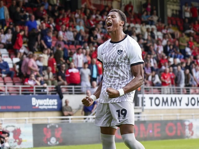 Stepped up and took on the mantle of leading the line impressively. Showed his threat behind the Northampton defence, but it was his link-up play which would’ve really gladdened his manager. More about grafting after the break with job done.