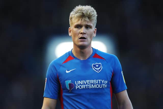 Cameron McGeehan joined Pompey last season after falling out of favour at Barnsley. Picture: Joe Pepler