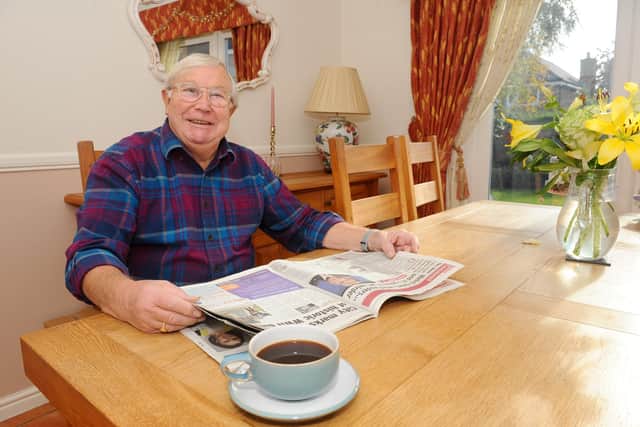 Reader of The News, Portsmouth, Stuart Reed from Portchester.
Picture: Sarah Standing (261020-6772)