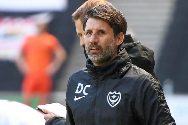 Danny Cowley has taken 13 points from a possible 21 since becoming Pompey head coach. Picture: Dennis Goodwin/ProSportsImages