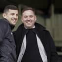 Pompey head coach John Mousinho, left, and sporting director Rich Hughes have recruited 13 new players to date