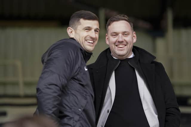 Pompey head coach John Mousinho has no qualms working with sporting director Rich Hughes on player recruitment