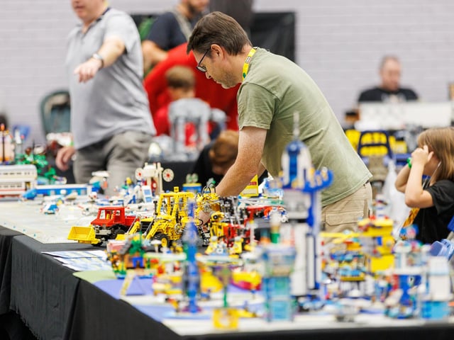 There were a number of different displays on show.